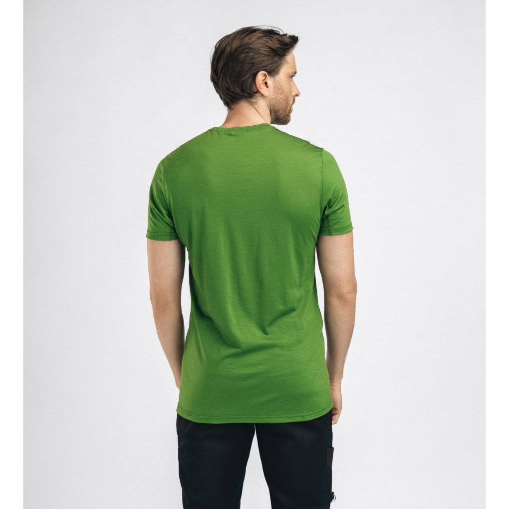 Aclima Lightwool 140 Trail Tee Men - cactus