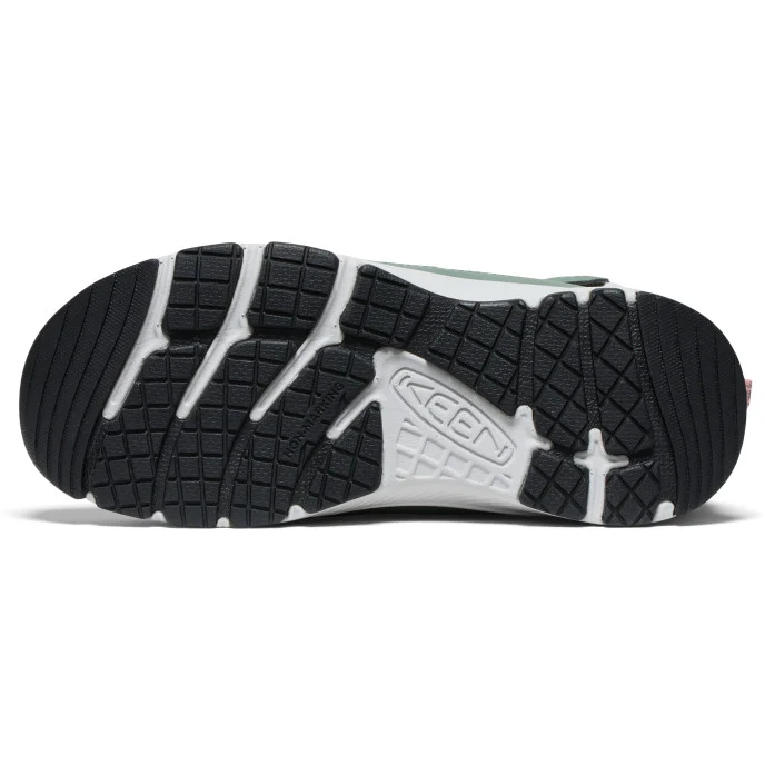 KEEN Skua Winter Waterproof Youth Shoes - Dark Forest / Rose Elegance