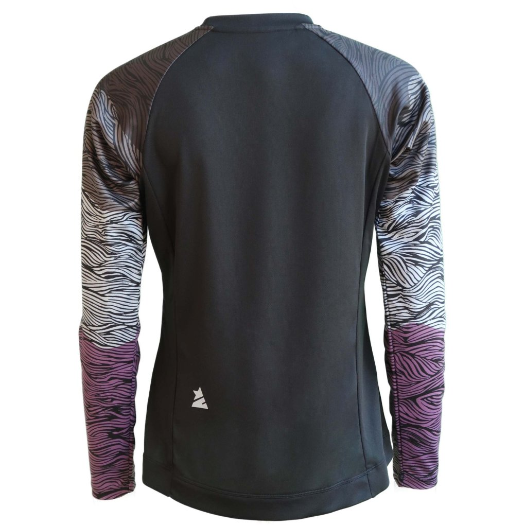 Zimtstern Braapz MTB Long Sleeve Shirt Women - Pirate Black