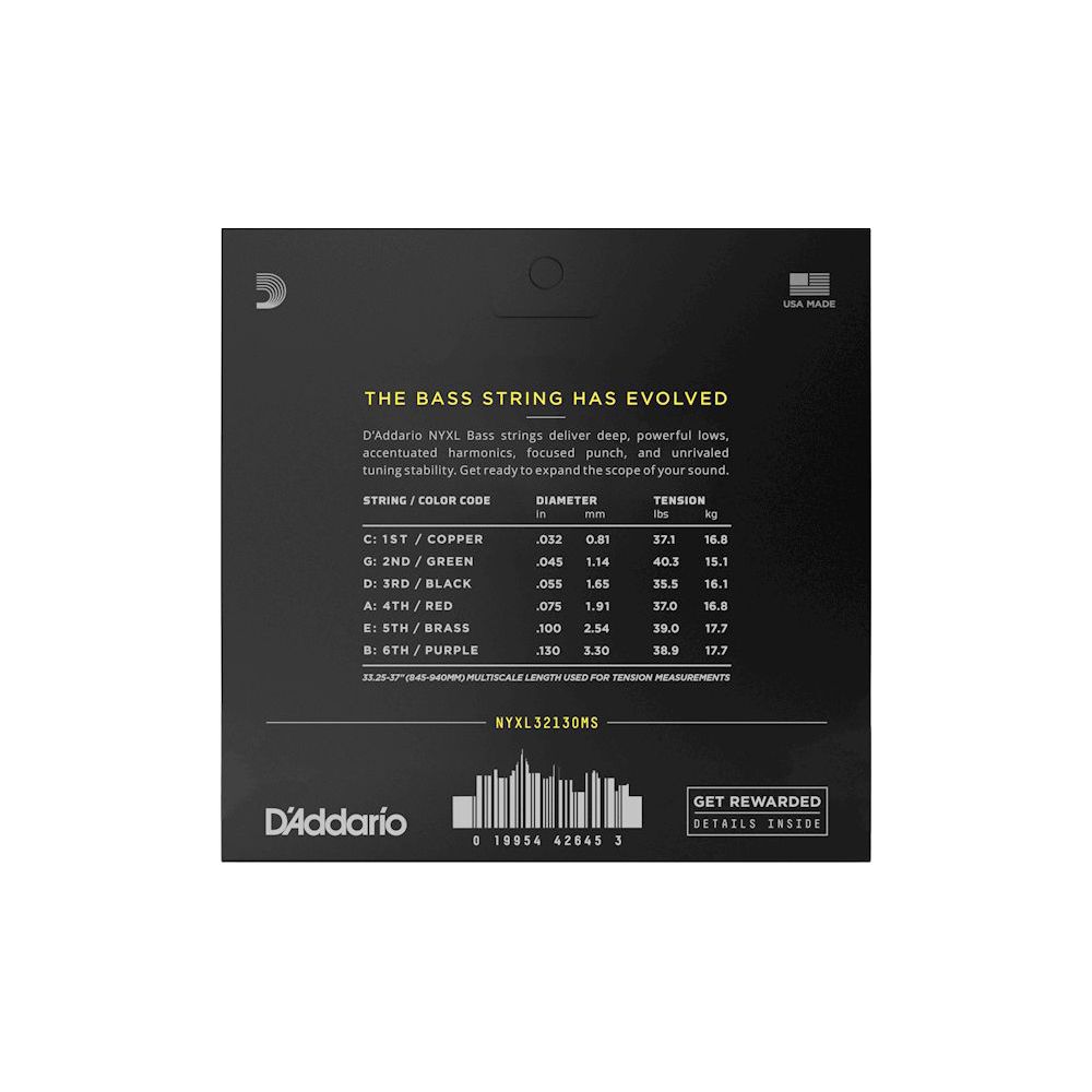 Daddario NYXL32130MS Multiscale Set – Thomann Ireland
