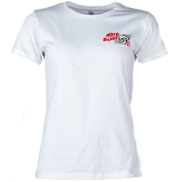 T-Shirt Motoblouz X FSLC - FEMME - 20ANS - BlancRef : MB0404