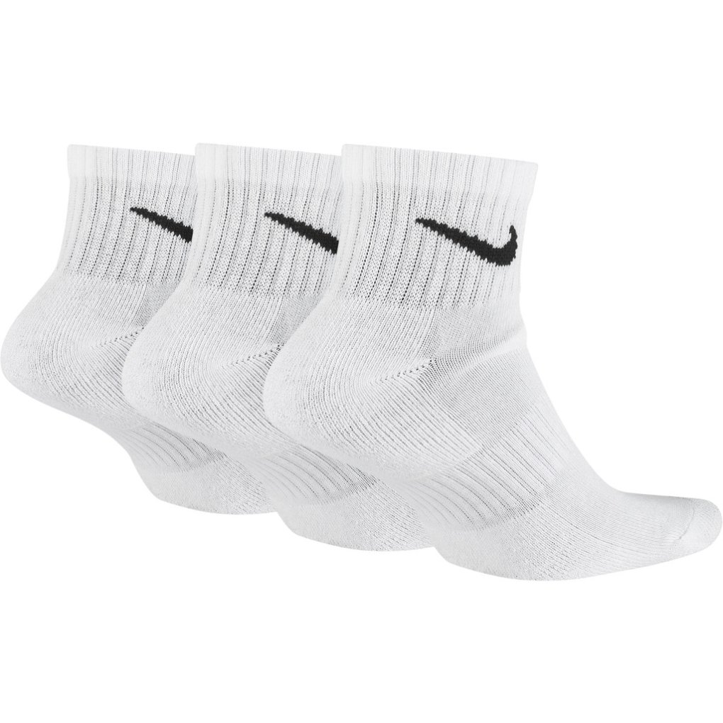 Nike Everyday Cushion Ankle Training Sock (3 Pair) - white/black SX7667-100