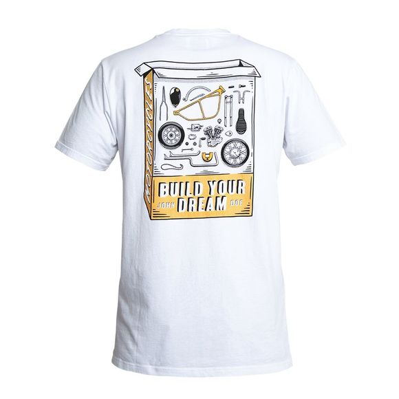 John Doe byd II - White Short sleeve T -shirtsRef : JDE0261