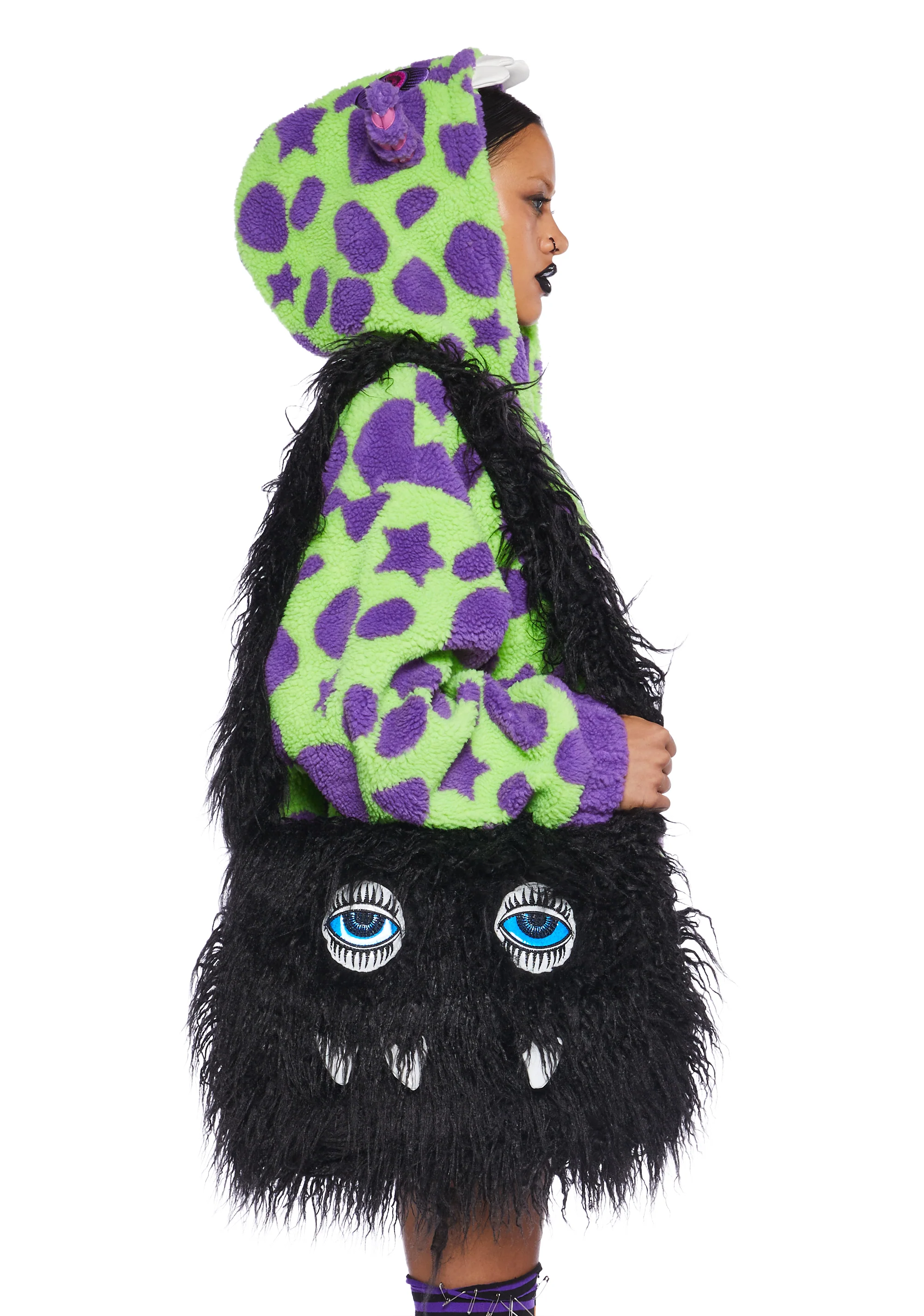 Fuzzy Fiend Satchel Purse