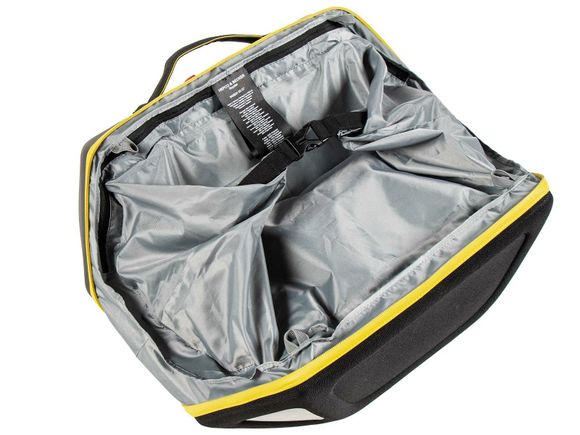 Hepco & Becker Saddlebags Complete Royster Speed ​​kit for C-Bow carrier - black with yellow zipper UniversalRef: Hbe05695A / 640624 00 07