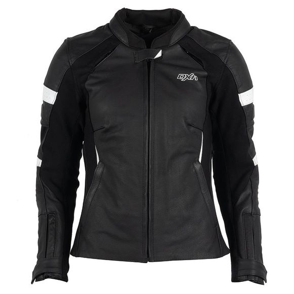 Dxr Gina Motorcycle Jacket - Black / WhiteRef: DXR0667