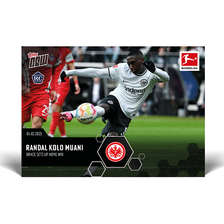 Topps UK - Brace sets up home win - Bundesliga TOPPS NOW® Card #128