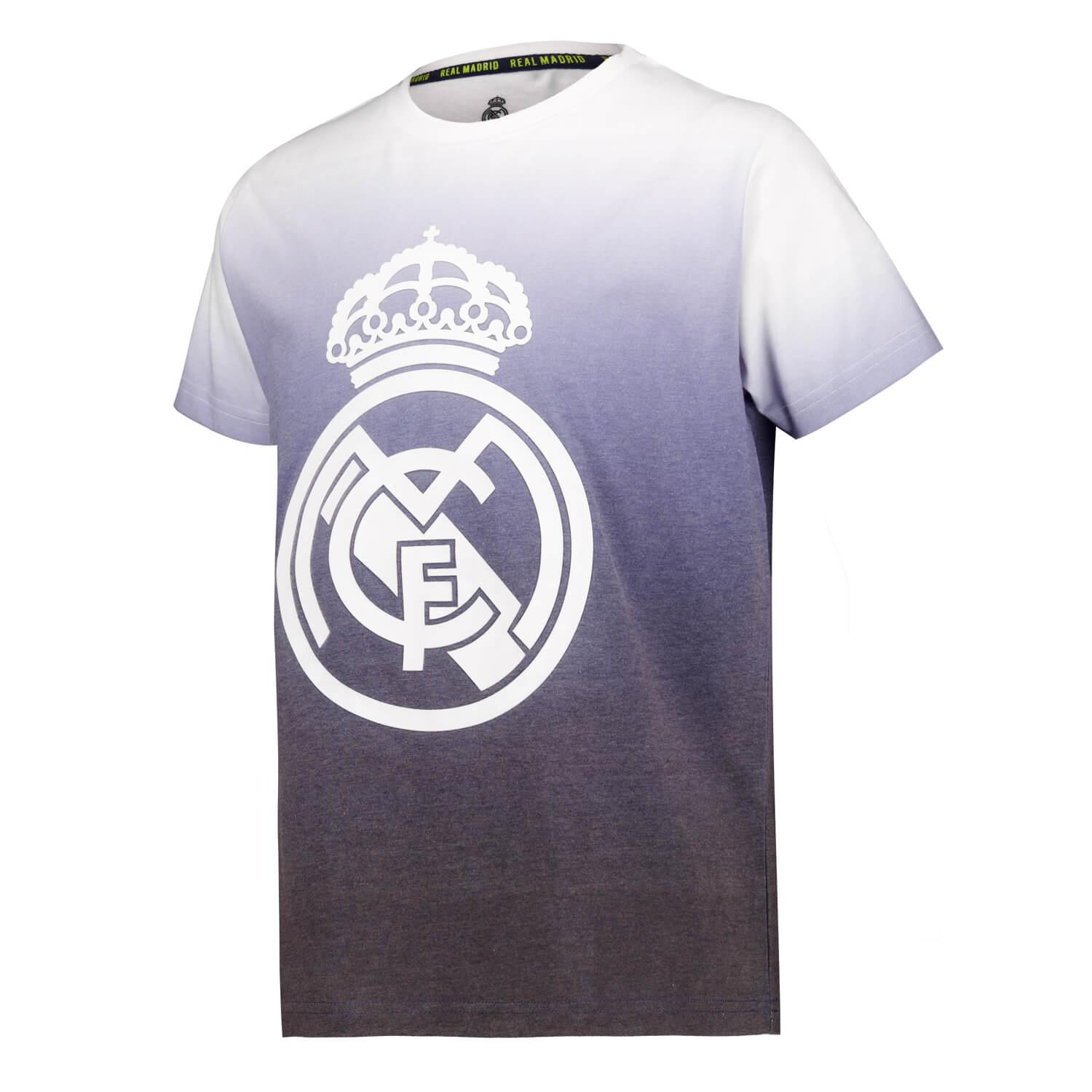 Kids T-Shirt Fan Kids Ombre Black Real Madrid