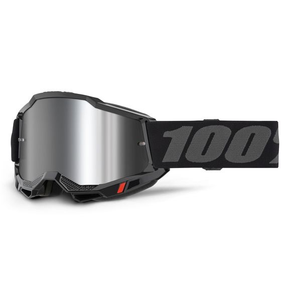 100% ACCURI 2 cross mask Black - Mirror Silver 2024 - Beige / BlackRef: CE1332 / 50014-00038