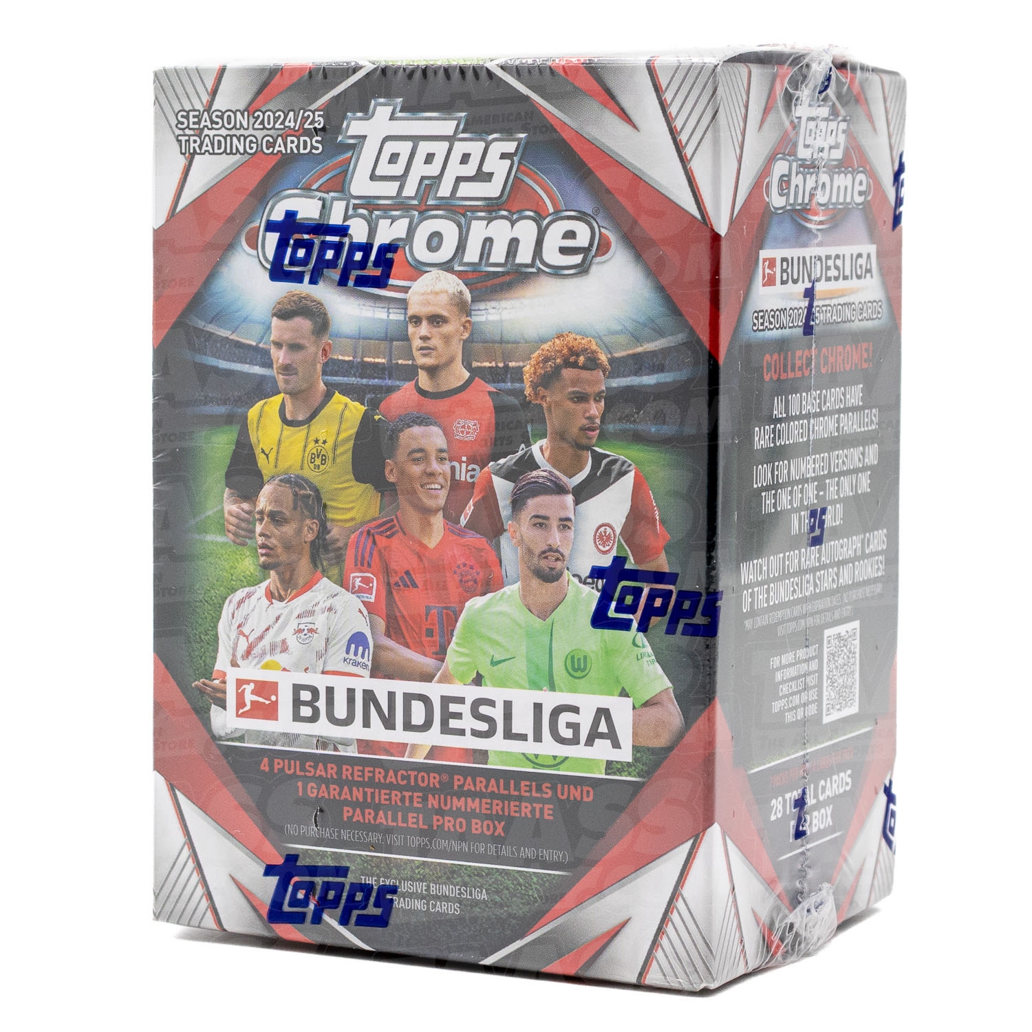 2024/25 Topps Chrome Bundesliga Football Blaster Box