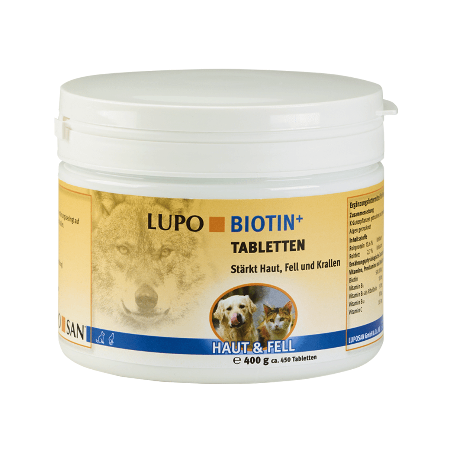 Luposan Biotin - 200 Tablets / 180g