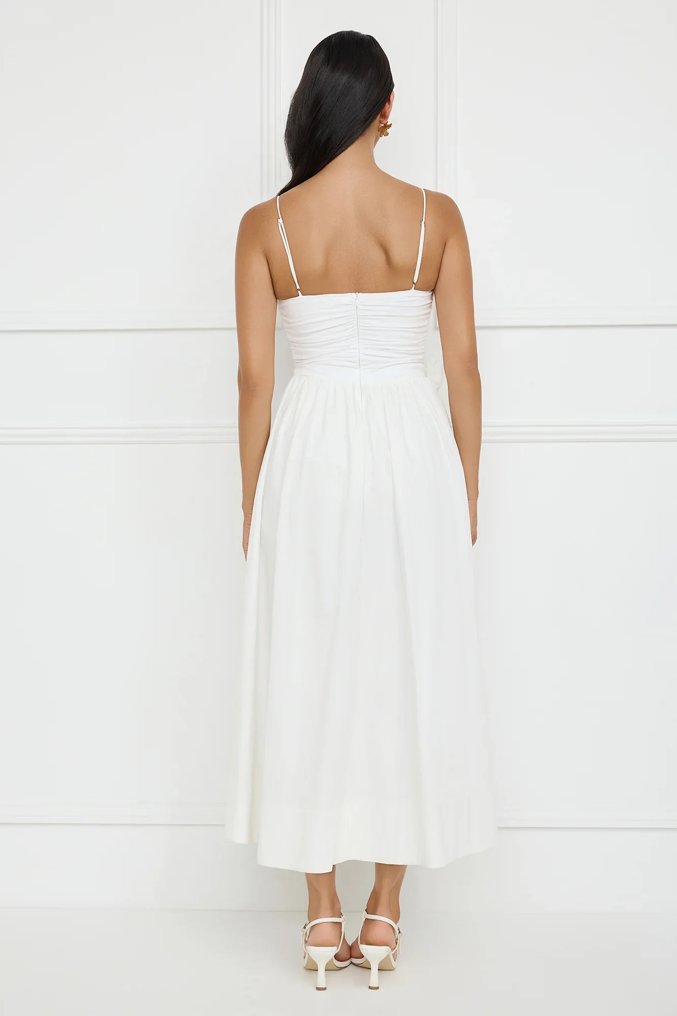 Trendsetter'S Way Maxi Dress White