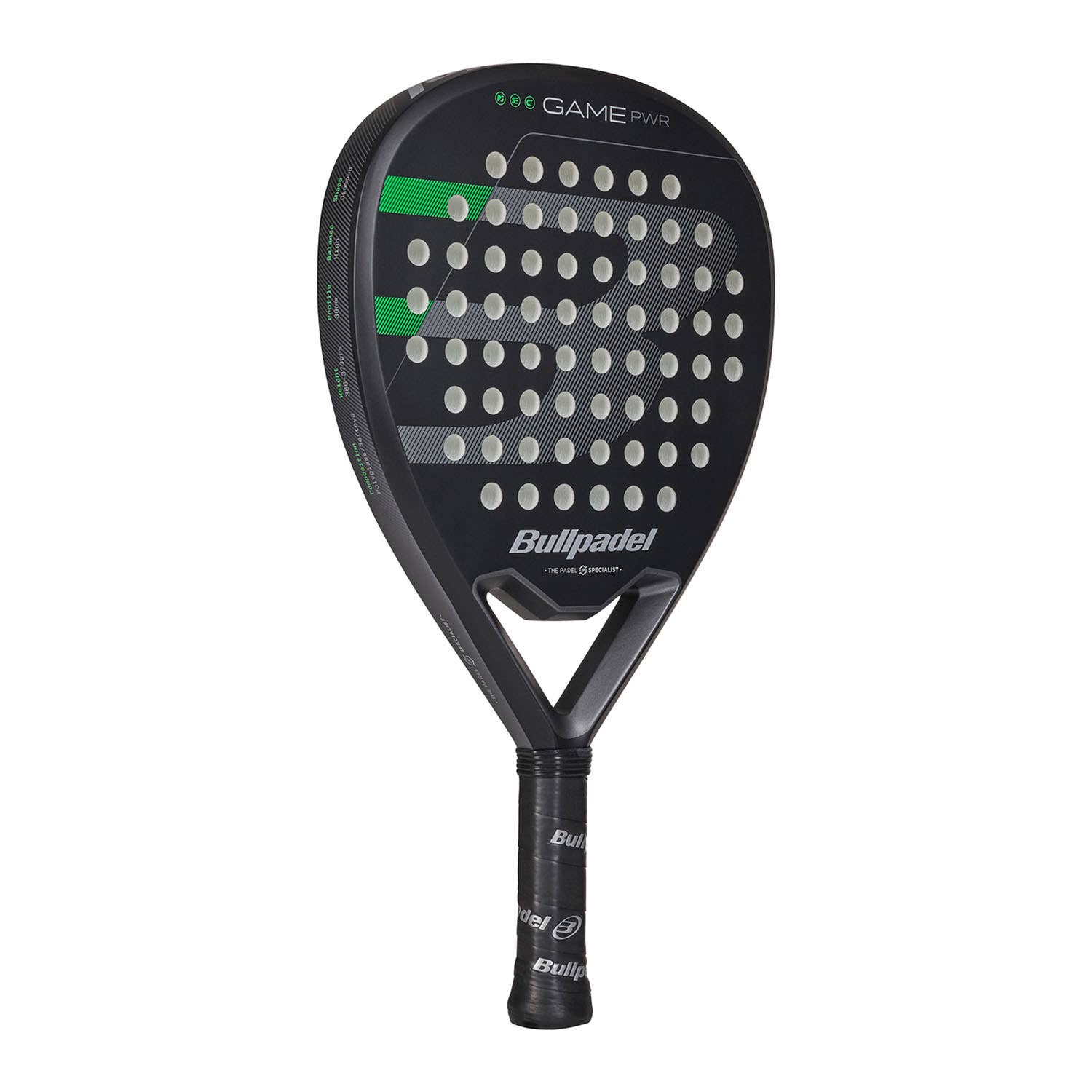 BULLPADEL GAME POWER BLACK
