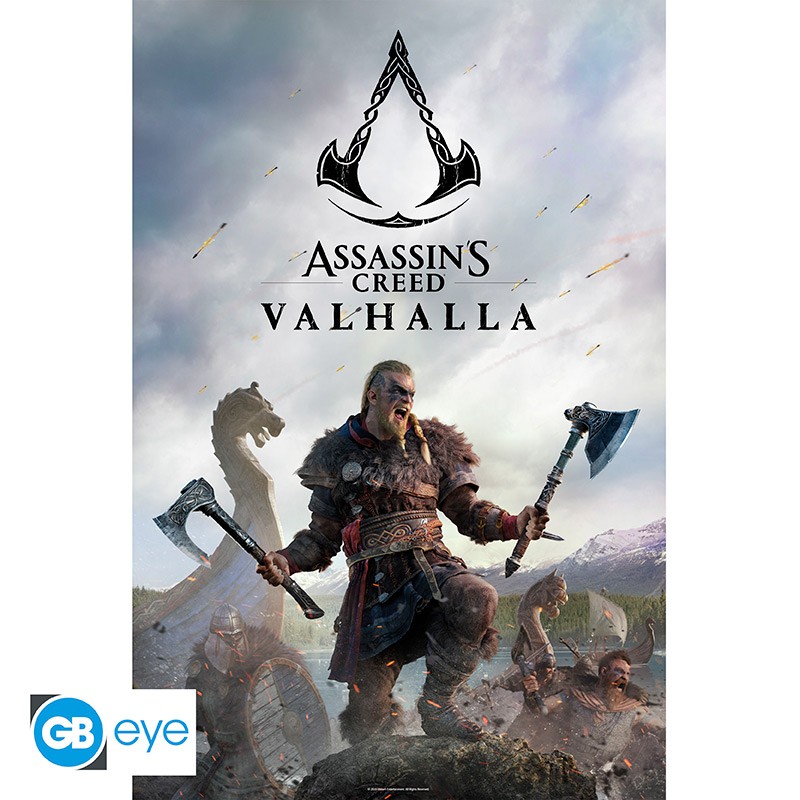 ASSASSIN'S CREED Poster Valhalla Raid (91.5x61cm)