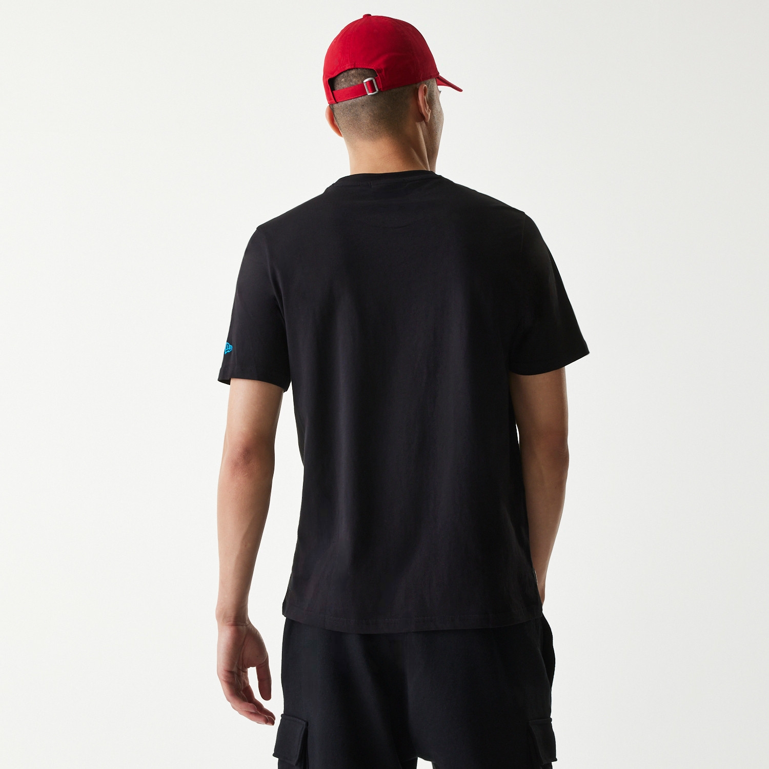 Miami Marlins Team Logo New Era MLB T-Shirt Black