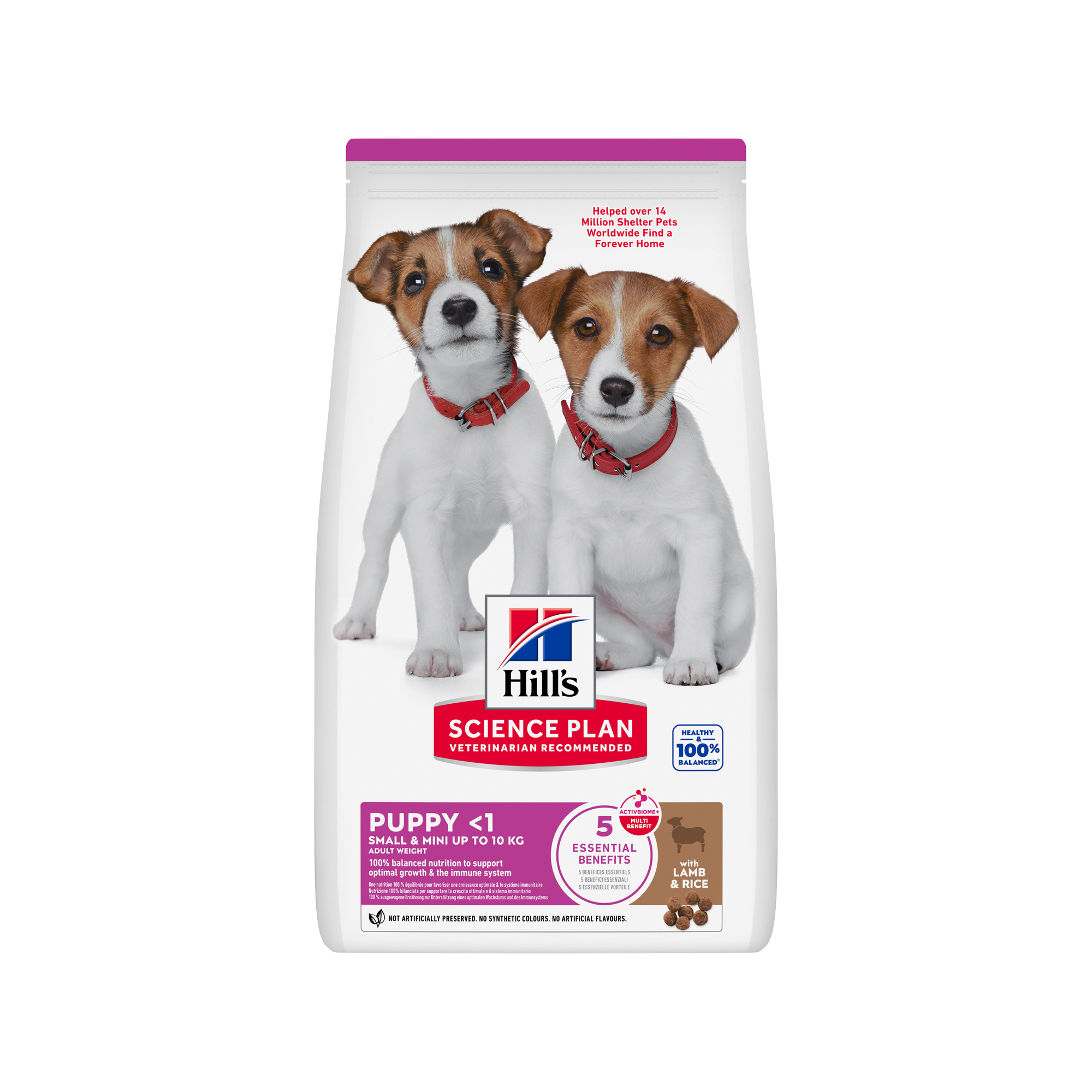 Hill's Science Plan Small & Mini - Puppy - Lamb & Rice - 1,5 kg