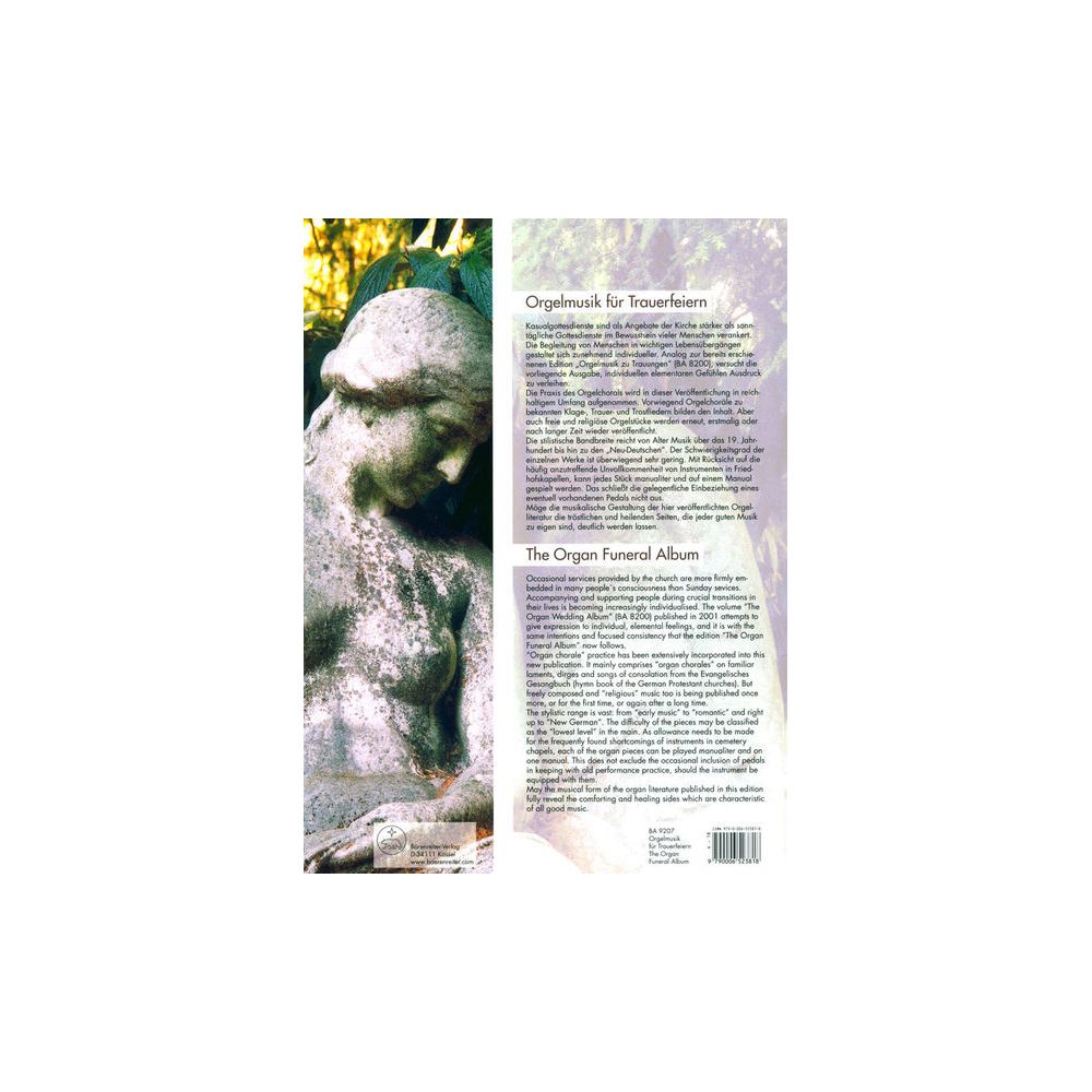 Bärenreiter The Organ Funeral Album – Thomann Ireland