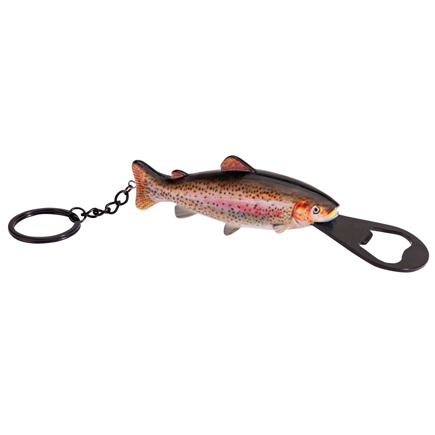 Iron Trout Trout keyring pendant