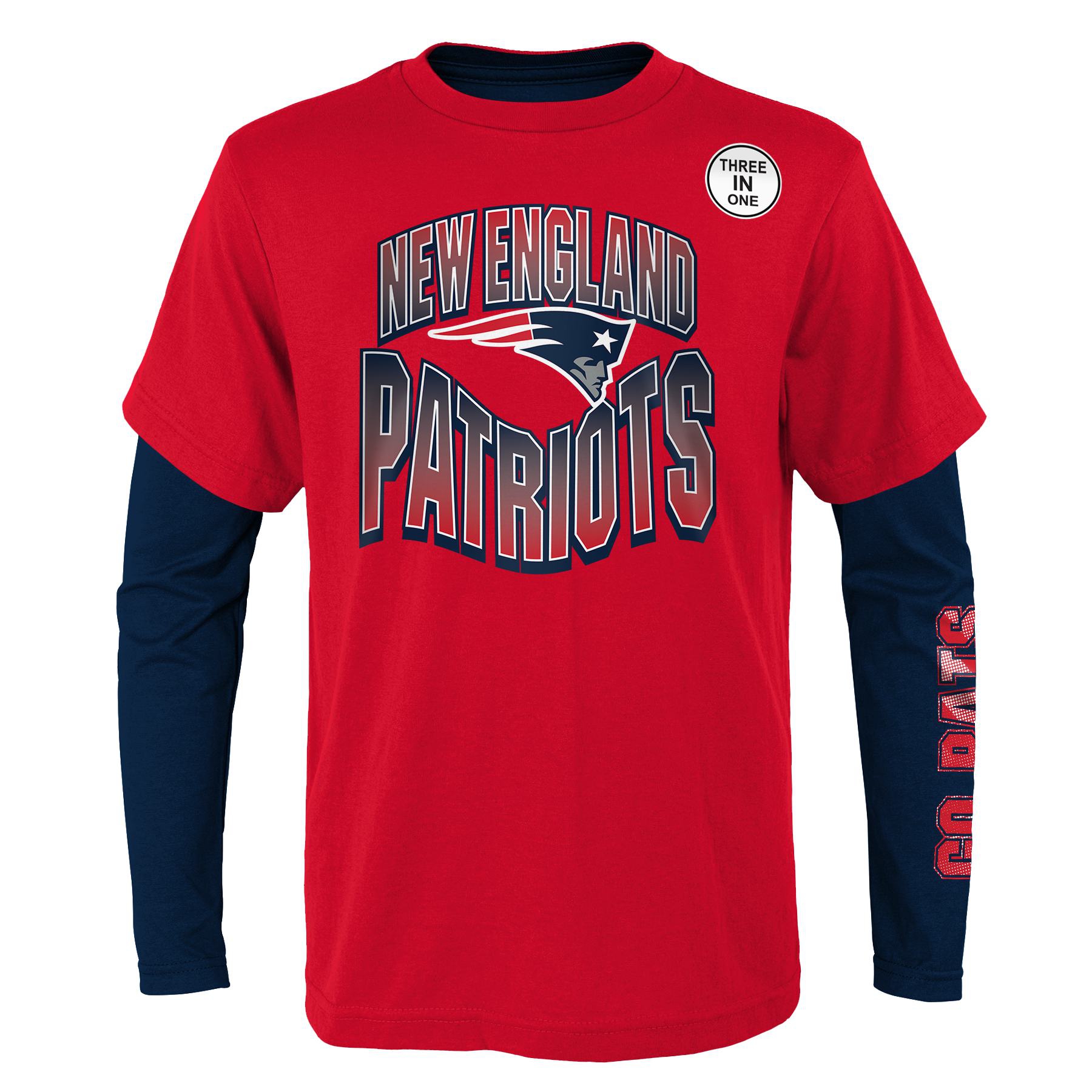 New England Patriots Game Day 3-in-1 Combo NFL Shirt (YOUTH)