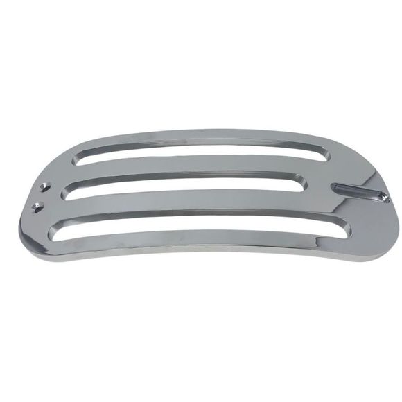 Highway hawk solo billet luggage rack - greyRef: HIG0579