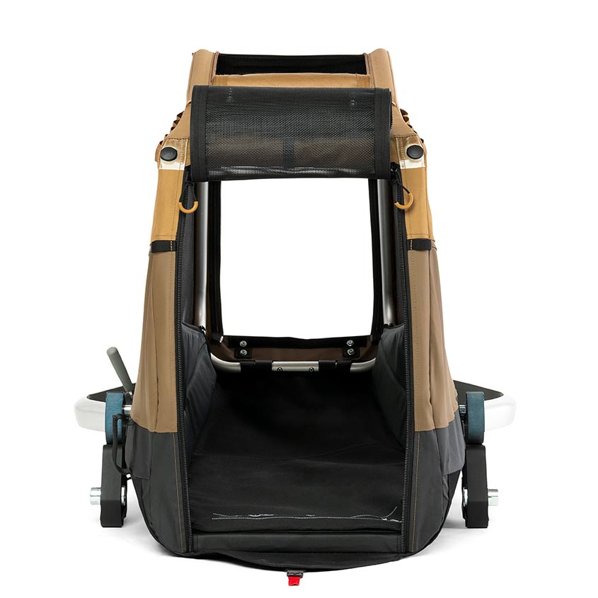 Croozer Dog Enna - Bike Trailer for Dogs - sundown yellow