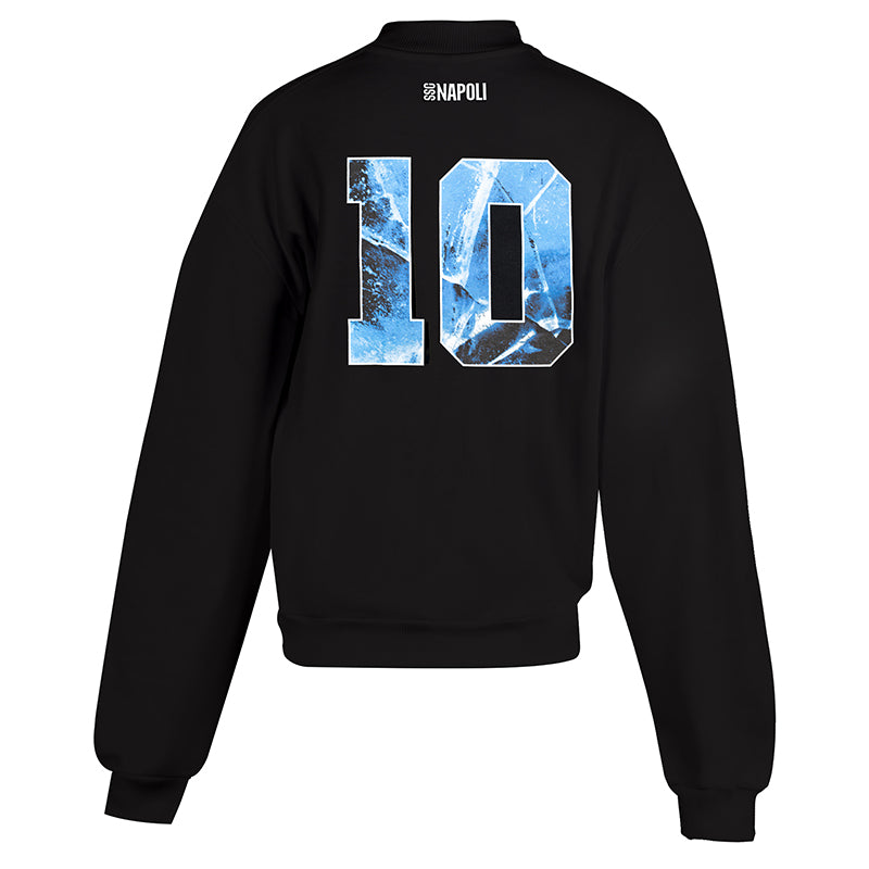 SSC Napoli Marechiaro Black Sweater