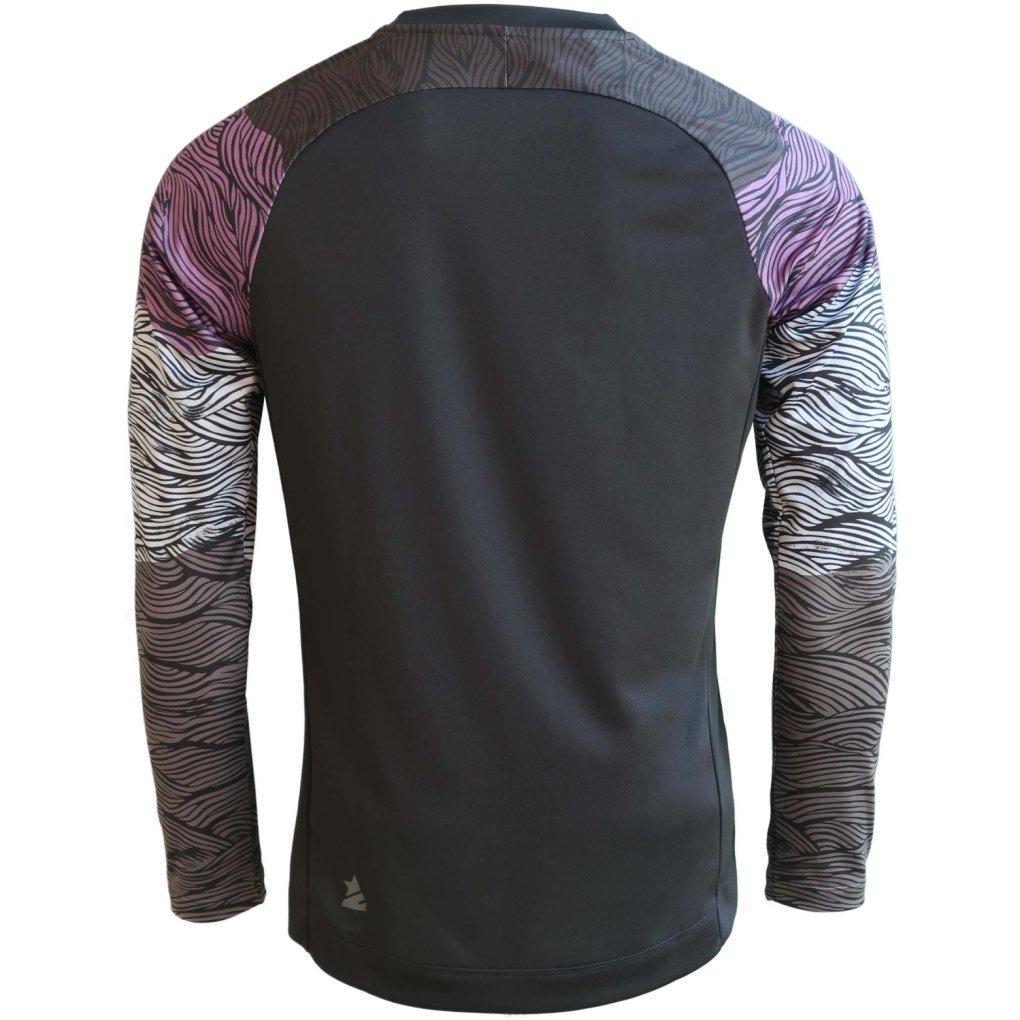 Zimtstern Braapz Longsleeve MTB-Shirt Men - Pirate Black