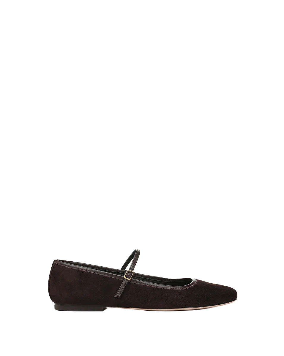 Ellie Suede Flat