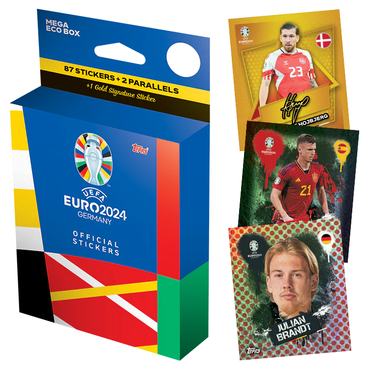 Official Euro 2024 Sticker Collection - Mega Eco Box