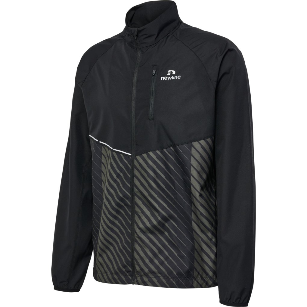 Newline Pace Jacket Men - black beluga aop