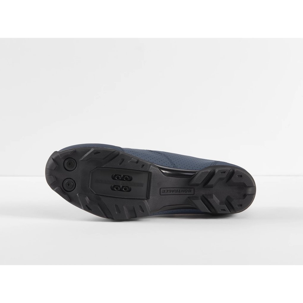 Bontrager Evoke Mountainbike Shoe - battleship blue / radioactive orange