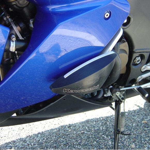 Top Block Frame Sliders KIT PADS - BlackKAWASAKI 1000 NINJA ZX-10 R (ZX1000C) - 2004 - 2005Ref: tb0036 / rlk13