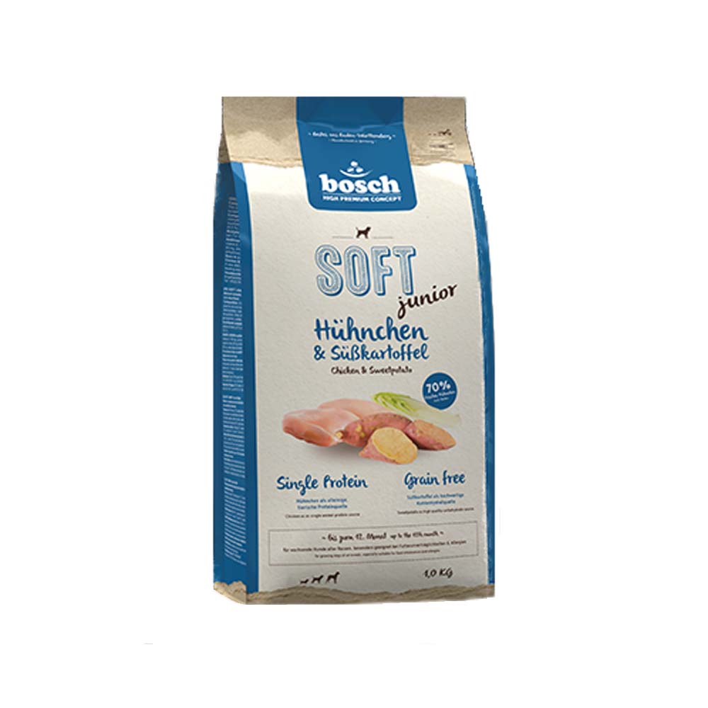 Bosch Soft Junior Dog Food - Chicken & Sweet Potato - 12,5 kg