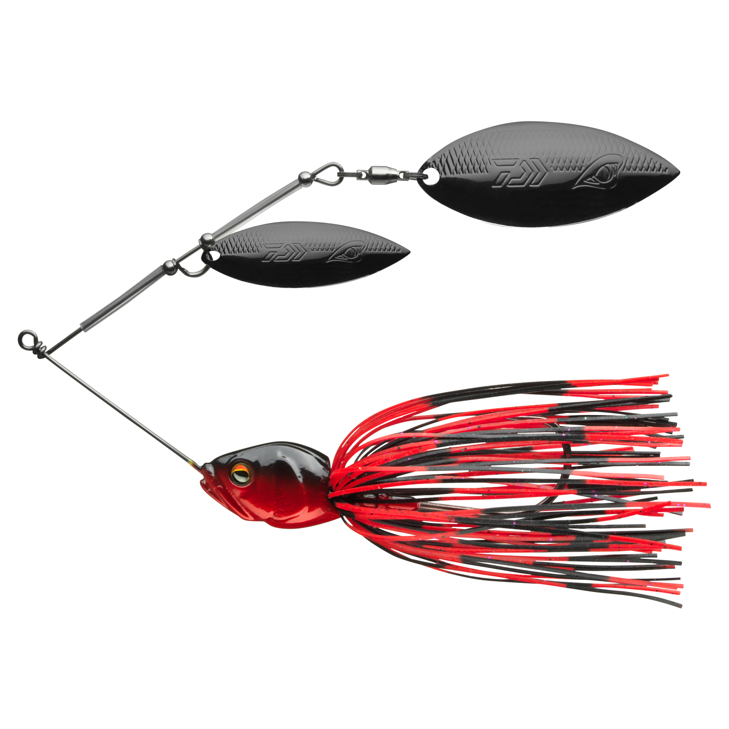 Prorex Tandem DB Spinnerbait (Black Devil\/Black Nickel)