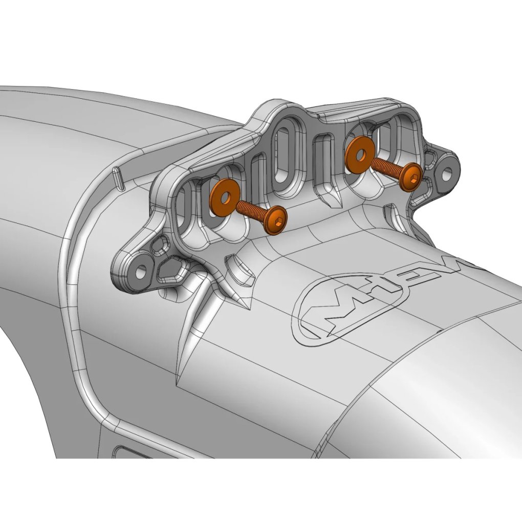 Mudhugger Bolt-Pack M3 for EVO Bolt-On Front Fender - for FOX Suspension Fork | MH-FOXboltPACK