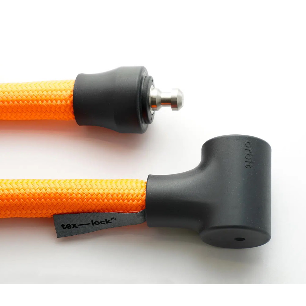 tex–lock orbit Cable Lock - 100cm - acid orange