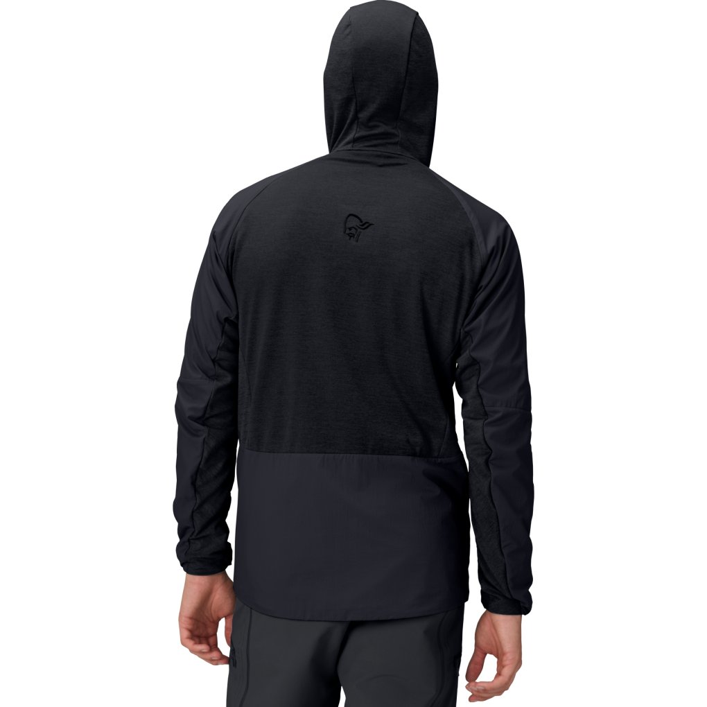 Norrona møre Octa Zip Hood Anorak Men - Caviar