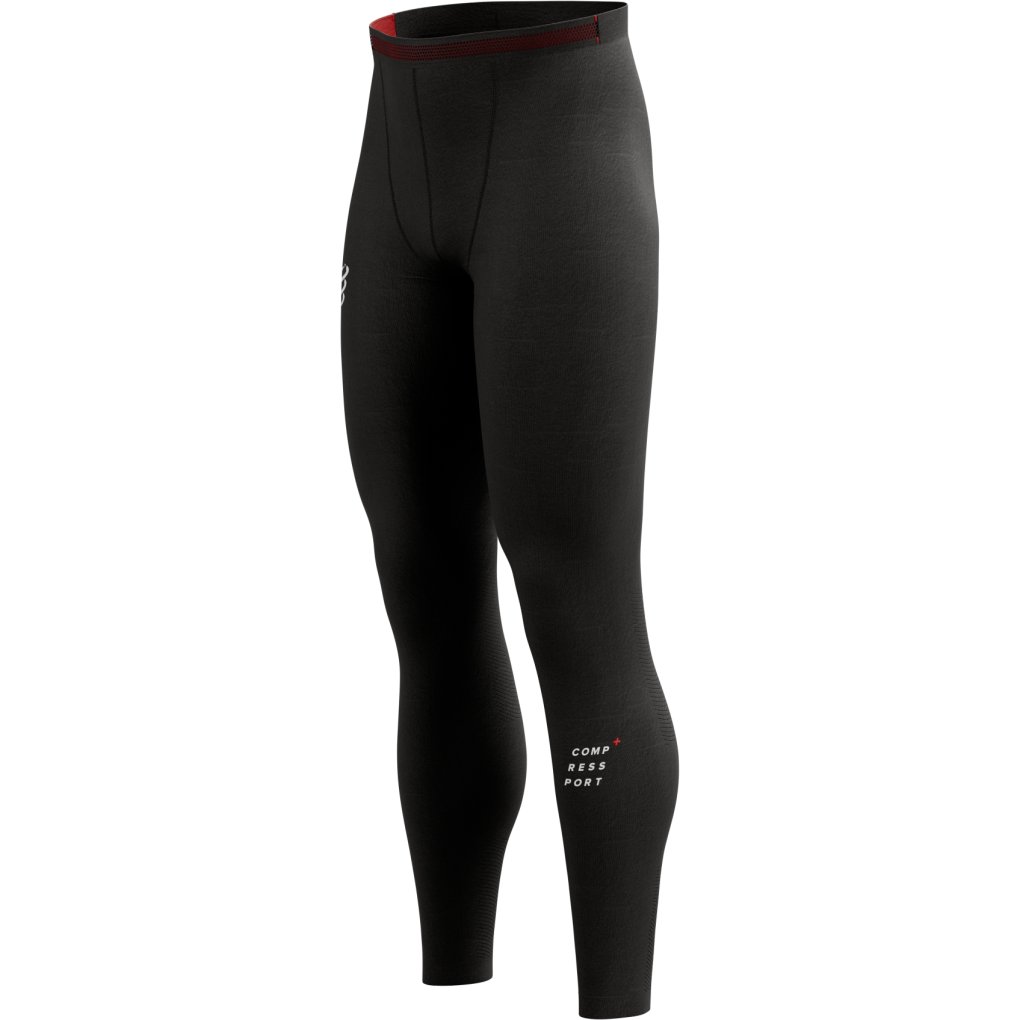 Compressport Under Control Full Tights Men - black