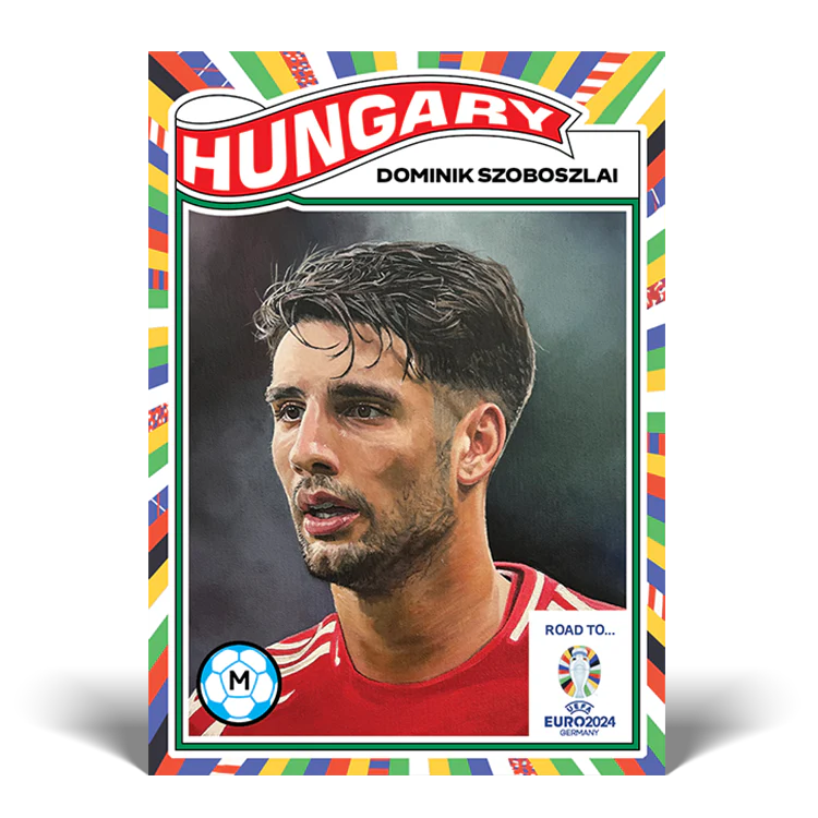 Road to UEFA EURO 2024 Living Set Card 7 - Dominik Szoboszlai