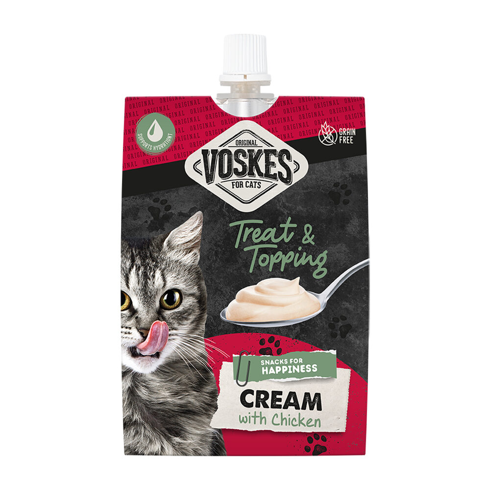 Voskes Cream Cat Treats - Chicken