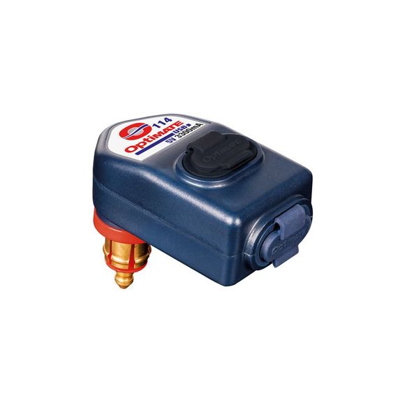 Chargeur de batterie Tecmate O-114 / USB-A et USB-C UniverselRef : TC0059 / T114