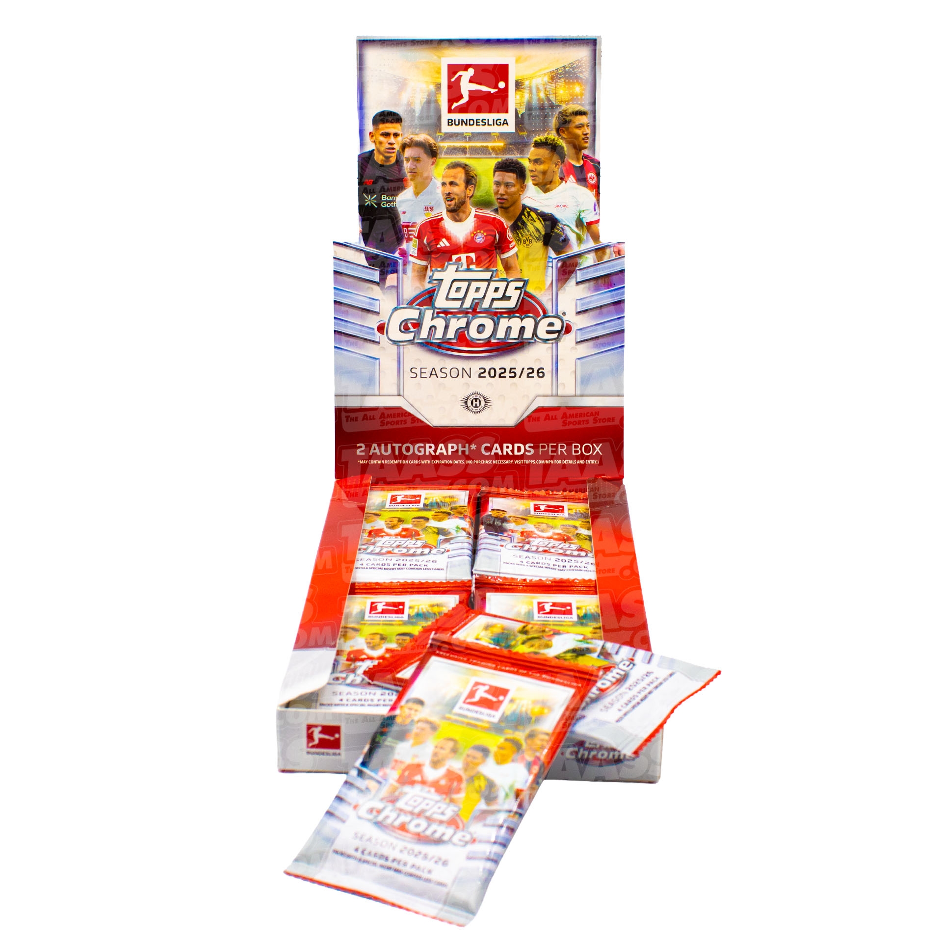 2025/26 Topps Chrome Bundesliga Football Hobby Box
