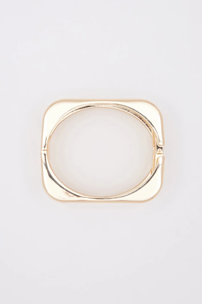 Rigid metal bracelet - GOLD