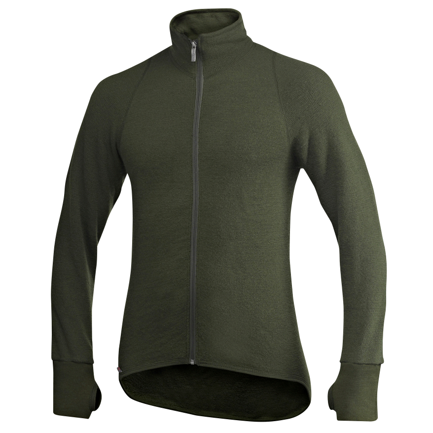 Woolpower Full Zip Jacket 400 Men (Pine Green)
