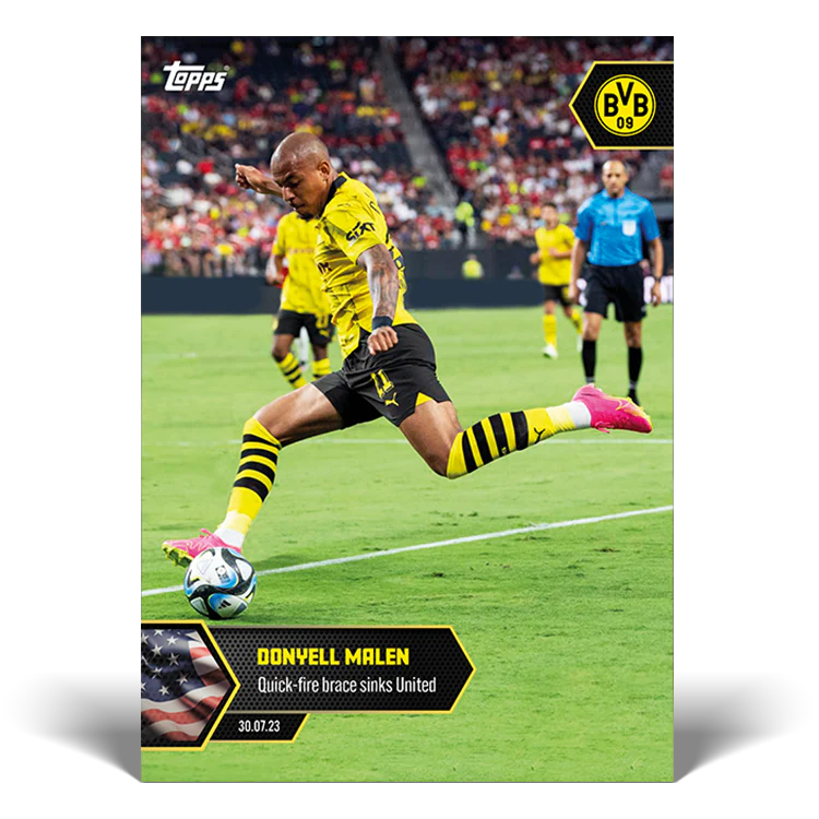 Topps UK - Quick-fire brace sinks United - BVB TOPPS NOW® Card #007