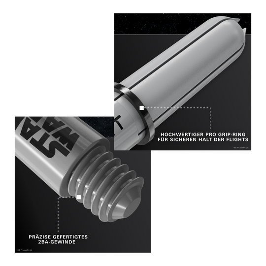 Target Star Wars ProGrip Shafts - Gray