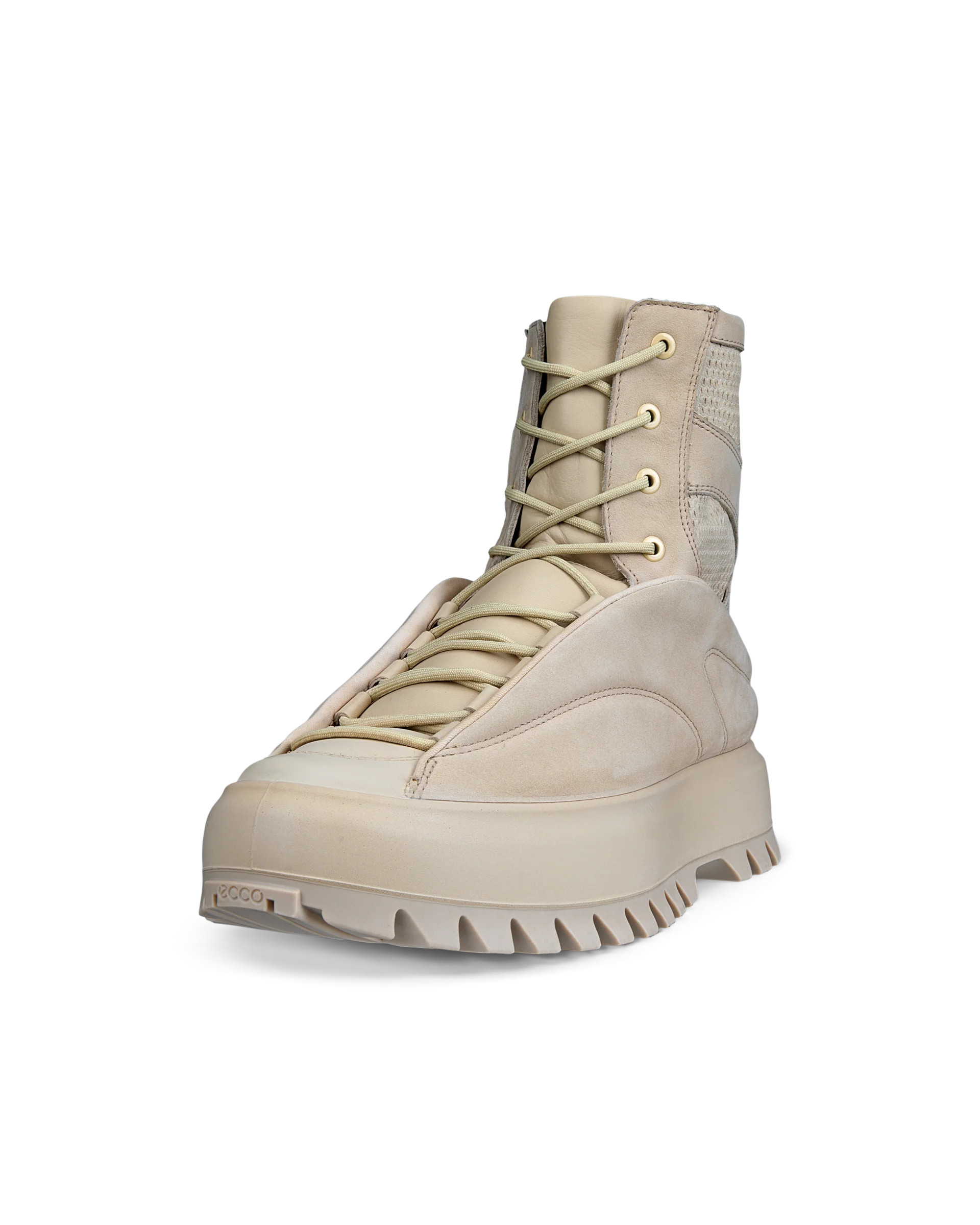 ECCO STREET ACE RAL7000 M Herren Stiefel aus Nubukleder Beige