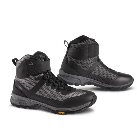 Falco GRANDER AIR Motorcycle Riding Shoes - BlackRef: FAL0203