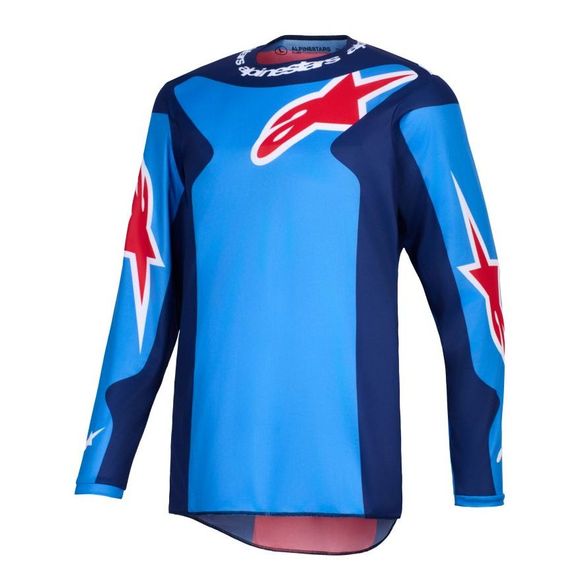 Maillot cross Alpinestars FLUID - GRID 2025 - Bleu / RougeRef : AP4036