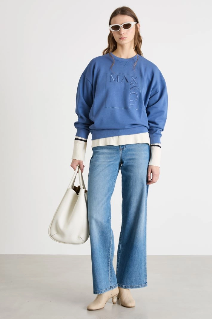 Wide-leg jeans - LIGHT BLUE